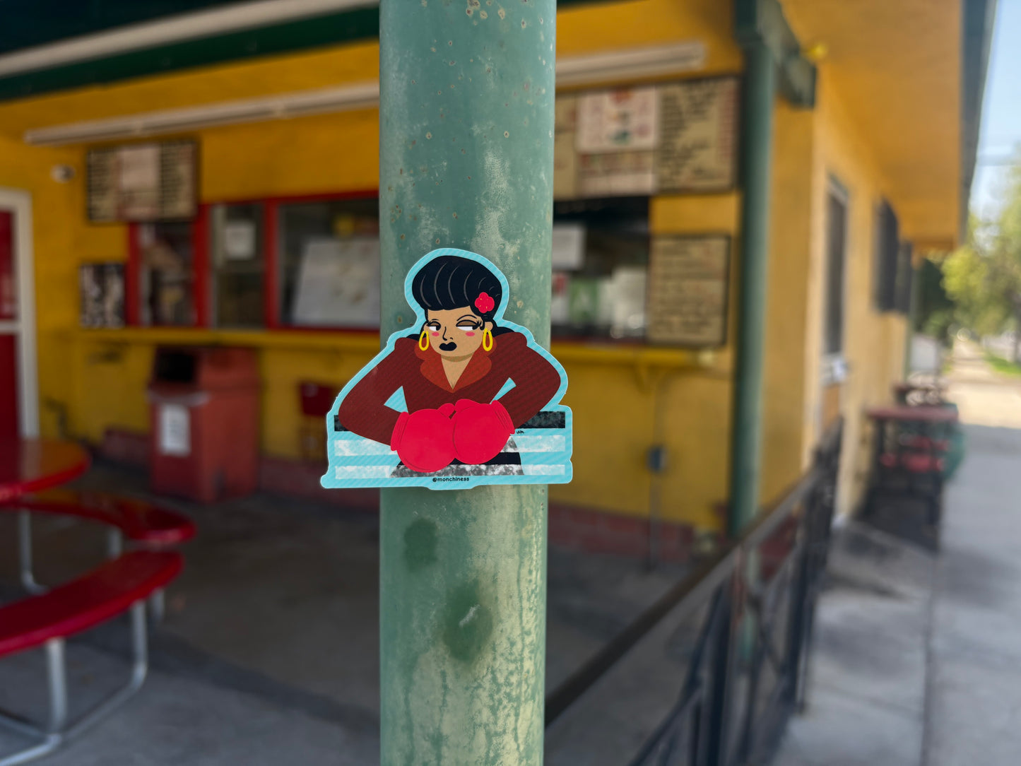 Chicana Boxer