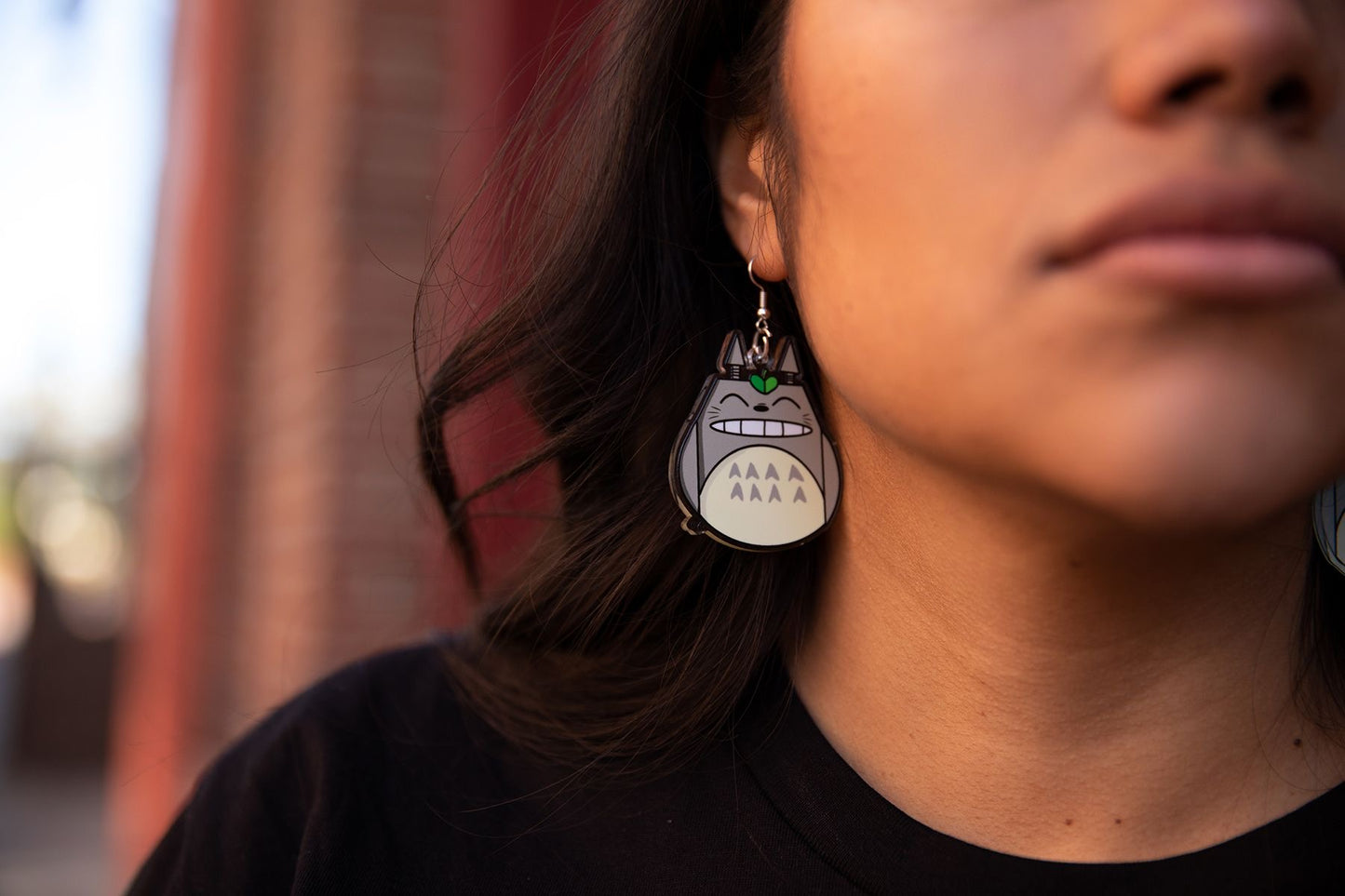 Totoro Earrings