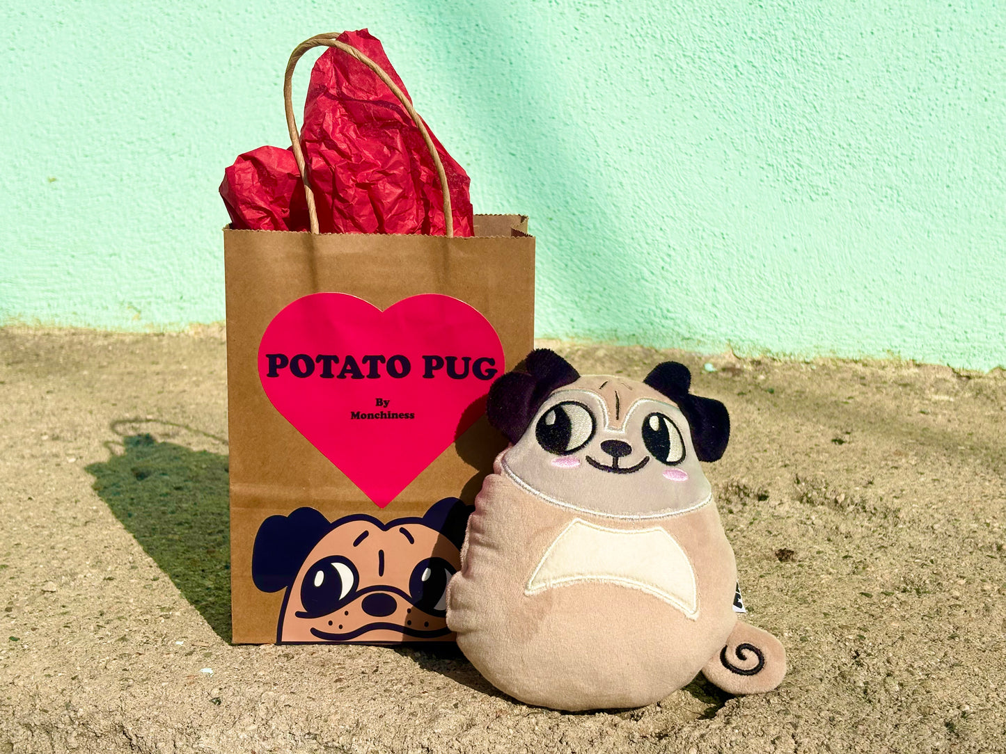 Potato Pug Plush