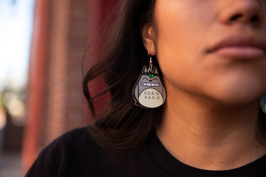 Totoro Earrings