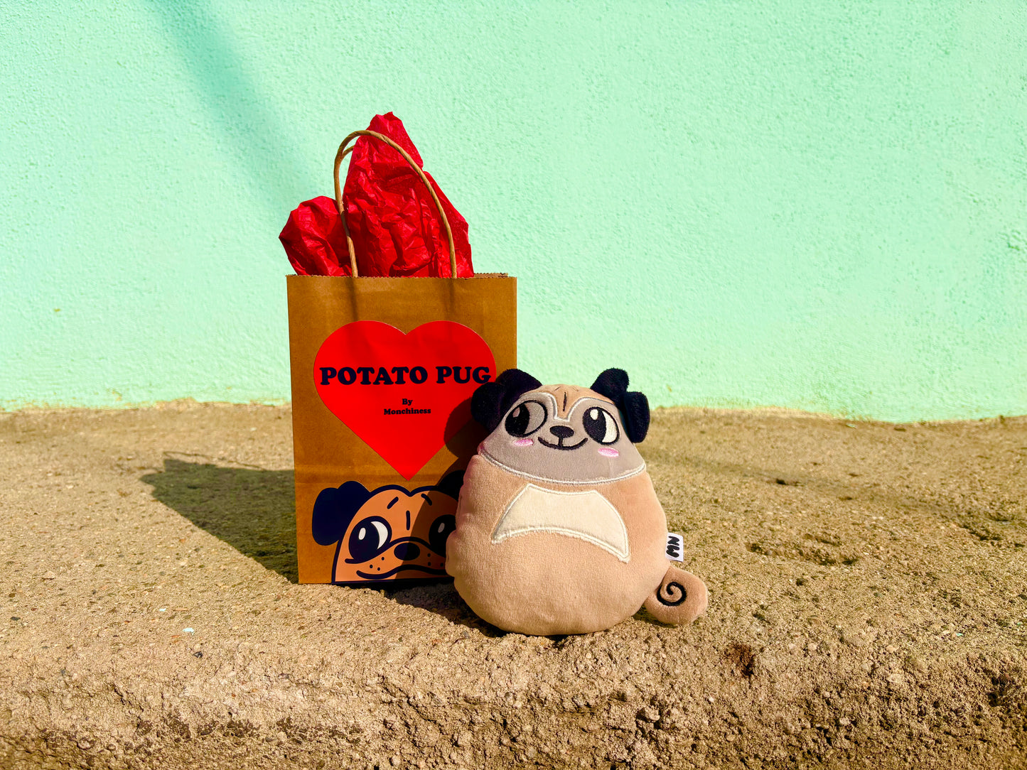 Potato Pug Plush